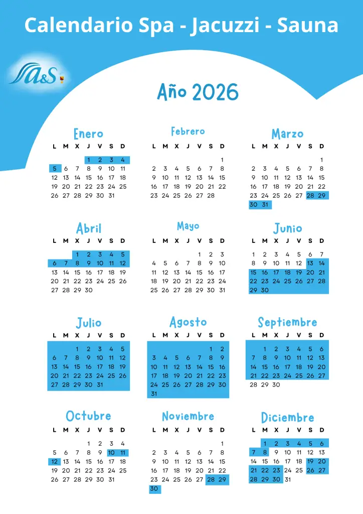 calendario spa atico barreiros 2026 pdf
